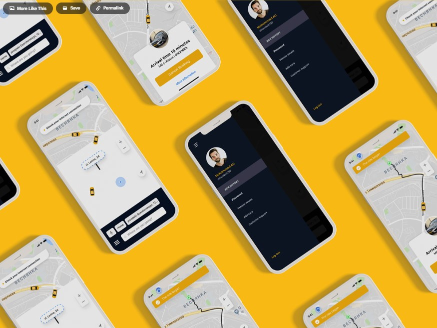 Ride Booking App by Muhammad Ali on Dribbble