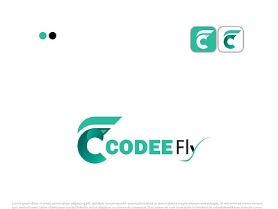 CODEE Fly logo design codeefly designers graphic design graphicsdesigners logo logodesign logodesigner logos motion graphics