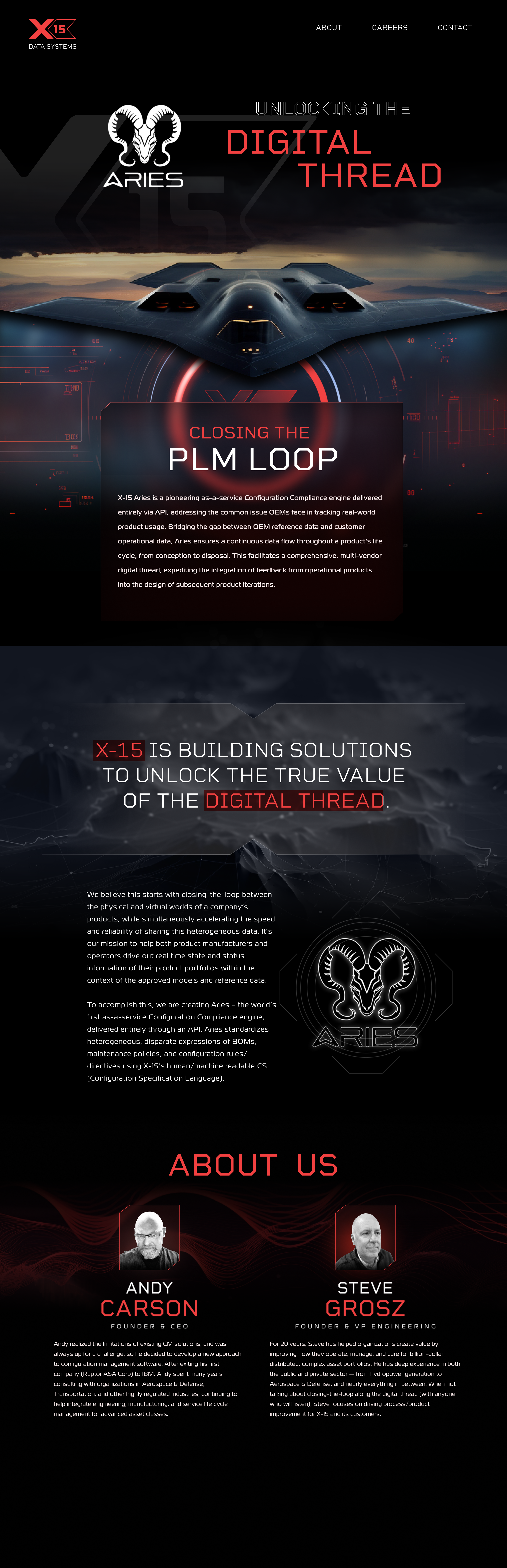 X15 Data Systems - Redesign Concept art direction branding digital design logo marketing photocomposites typography ui ux