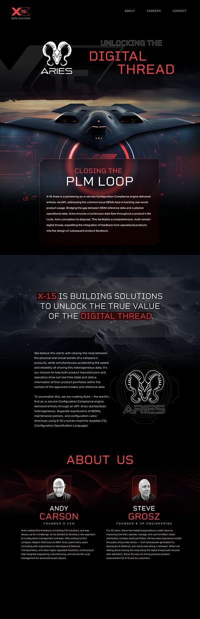 X15 Data Systems - Redesign Concept art direction branding digital design logo marketing photocomposites typography ui ux