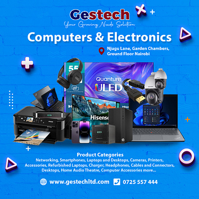 Gestech Limited Banners branding design graphic design idesign254 illustration kenya logo socialmedia speedex vector
