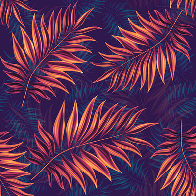 Tropical vibes collection 🍃 art digital graphic design illustration procreate
