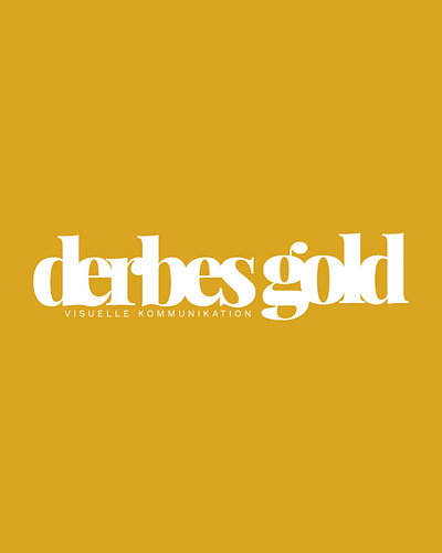derbes gold designprizip brand branding design gold