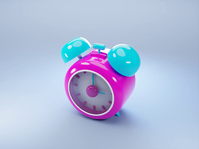 Alarm Clock Animation Blender 3d 3d illustration alarm blender catoon stylized