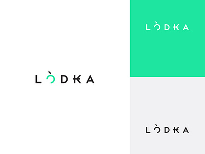 Logo design "Lodka" adobe illustrator adobe photoshop behance branding crete design equipment flat grafikonart graphic design home illustration logo modern rethymno typeface logo ui vector