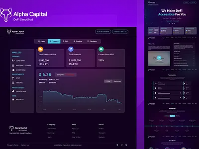 Crypto Web Design animation graphic design logo ui ui design ux design web app web design