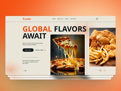 Food landing page design 2023 design chicken customer delivery food drink food landing gluten hungry ingredient minimal online order order product design recipe restaurant vegetable visual design web design