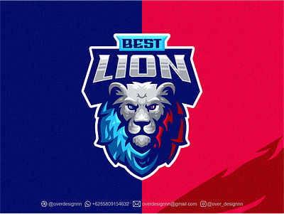 Lion Logo branding design graphic design identity illustration lion lion logo logo mark tshirt vector