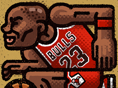 Michael Jordan Portrait 90s athlete basketball bulls chicago drawing goat illustration mario michael jordan nba portrait sports zucca