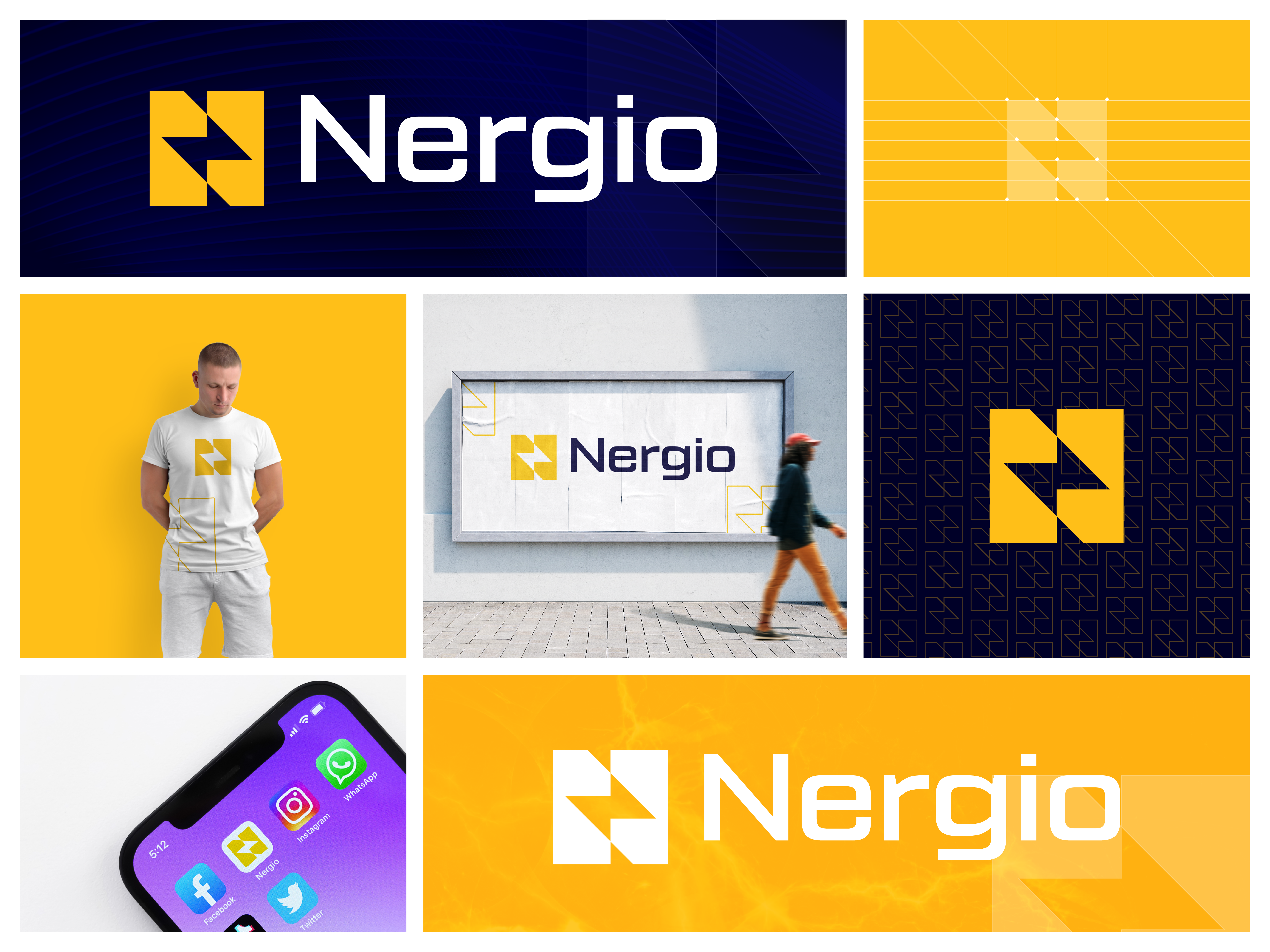 letter N energy logo, brand identity, visual identity design bolt logo brand identity branding creative logo designishkul energy logo letter n logo lightning logo logo design modern logo thunder logo visual identity