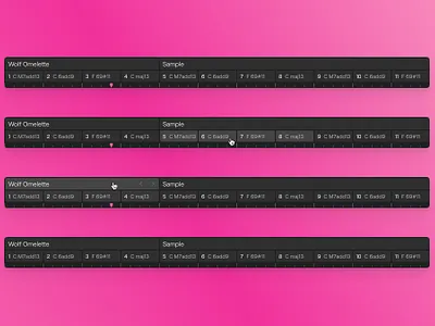 Header Timeline ai app composition design system editing jim designs jimdesigns jimdesigns.co music product design saas timeline ui