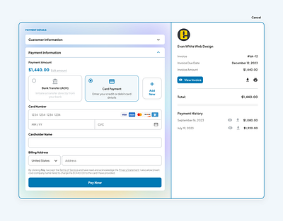 Invoice Payment Page figma figma design invoice mobile payments ui ui design