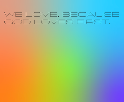 Rainbow Gospel—tract v.1 (front) ai bible church gay gospel gradient indd lgbtq love ministry paper pride psd rainbow sticker tract