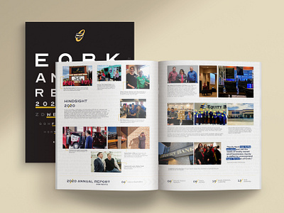 2020 Equity Bank/Equity Bancshares, Inc. Annual Report annual report art direction booklet branding graphic design magazine
