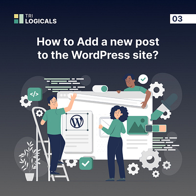 How to Add a new post to the WordPress site? dashboard i layout technical user wordpress