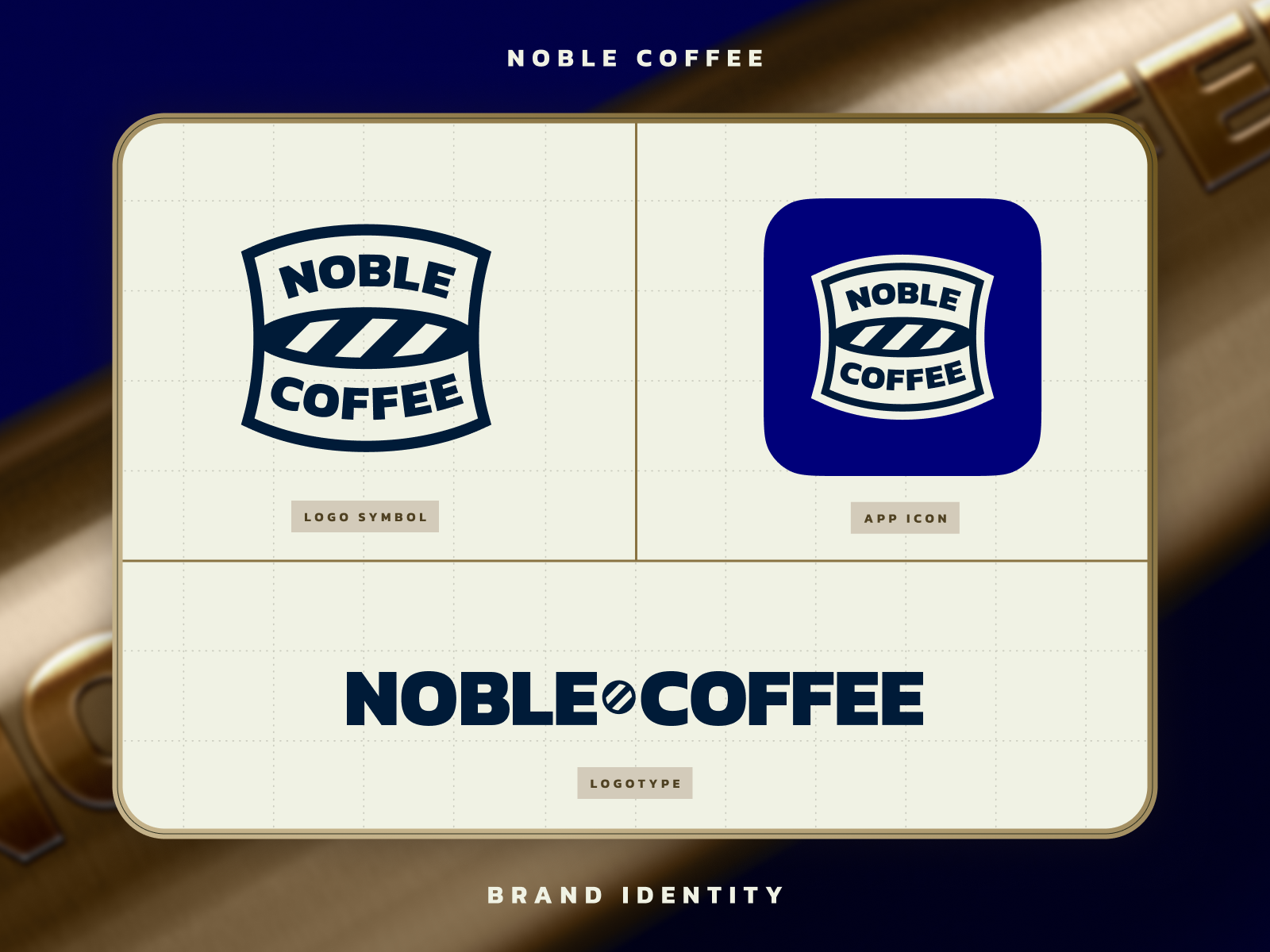 Noble Coffee brand identity by Sebastian Fermin on Dribbble
