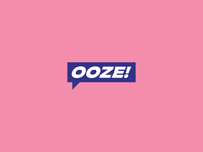 OOZE! Zine branding graphic design logo zine