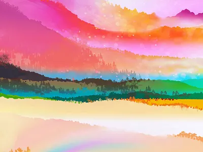 Landscape animation blender hills landscape