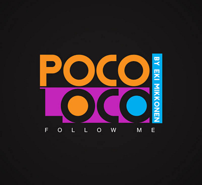Logo Design POCO LOCO By EKI Mikkonen Logo 3d animation branding graphic design logo motion graphics ui ui design