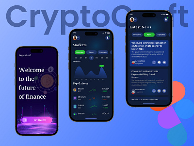 Cryptocurrency App app app design app ui application brand design crypto crypto app cryptocurrency app design figma graphic design ios app mobile mobile app mobile ui product ui ui design user interface ux