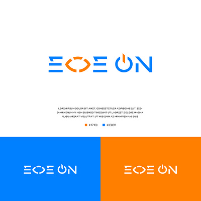 EYE ON branding design graphic design illustration logo logo design modern logo design ui vector website