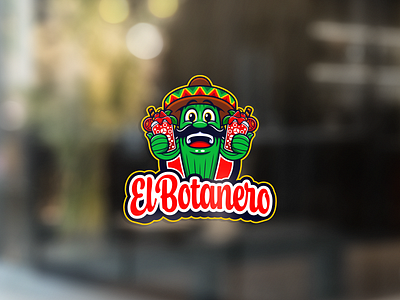El botanero Logo Designs cartoon cartoon logo juice juice logo logo mascot mascot logo mexican mexican logo