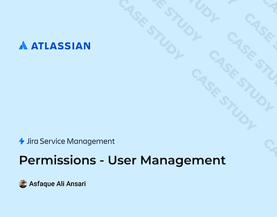 Custom Role - Permissions | JSM (Atlassian) custom roles jira jsm permission software design ui ux ux