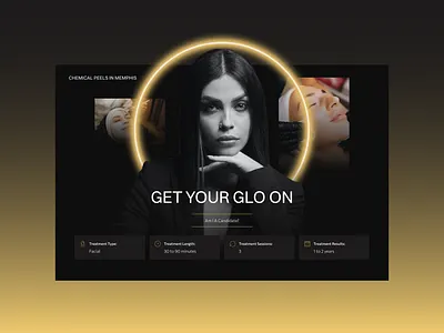 Glo Medical Aesthetics - Web Design aesthetics beauty beauty website botox cosmetics glow gold graphic design med spa med spa website medical aesthetics medical spa medspa medspa website spa spa website ux ui web web design website design