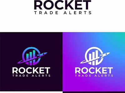 "Rocket Trade Alerts: Your Path to Financial Success" alertsthatmatter branding design financialfreedom graphic design grow logo illustration investwisely logo logo design marketinsights marketmasters profitrockets rocket logo rocketalerts stockpicks tradesmart tradetowin typography vector