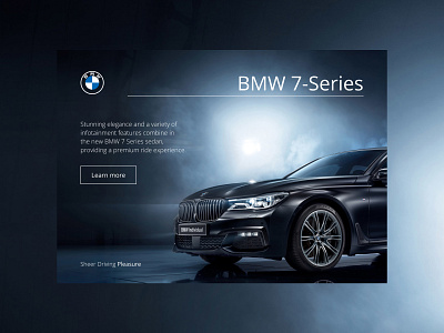 Banner BMW banner bmw design ui ux