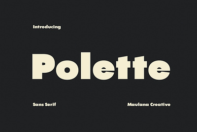 Polette Geometric Sans Serif Font awesome font beauty branding font fonts graphic design handmade lettering logo modern nostalgic sans font