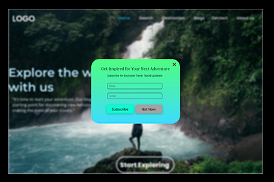 Day 16: Designing a Stunning Pop-Up Overlay UI 016 dailyui design ui uxdesignaspirant dribbbledebut