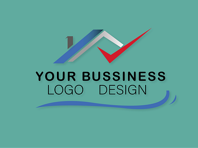 LOGO OF BUILDING 3d animation app blue branding build bussiness custumlogo design graphic design illustration logo motion graphics red stlish typography ui ux vector