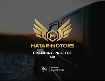 Matar Motors Branding brand design branding corporate identity design graphic design logo logo design