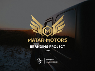 Matar Motors Branding brand design branding corporate identity design graphic design logo logo design