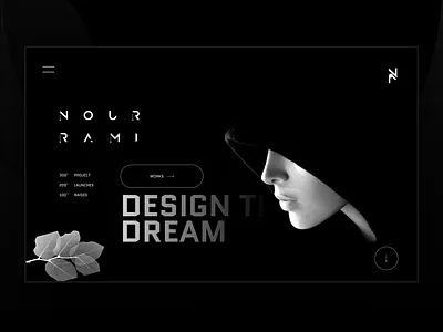 Portfolio UI animation concept concepts landing landing page logo portfolio ui ux web website