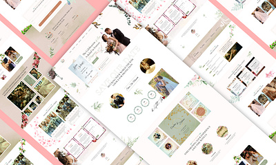 Wedding Website design design figma graphic design photoshop ui ux website wedding xd design