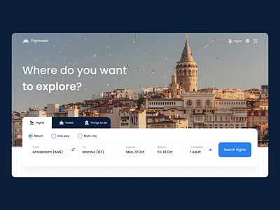 Flight Booking | flight search airline book hotel booking clean ui flight flight app flight search landing page reservation search ticket app tickets travel ui ux website