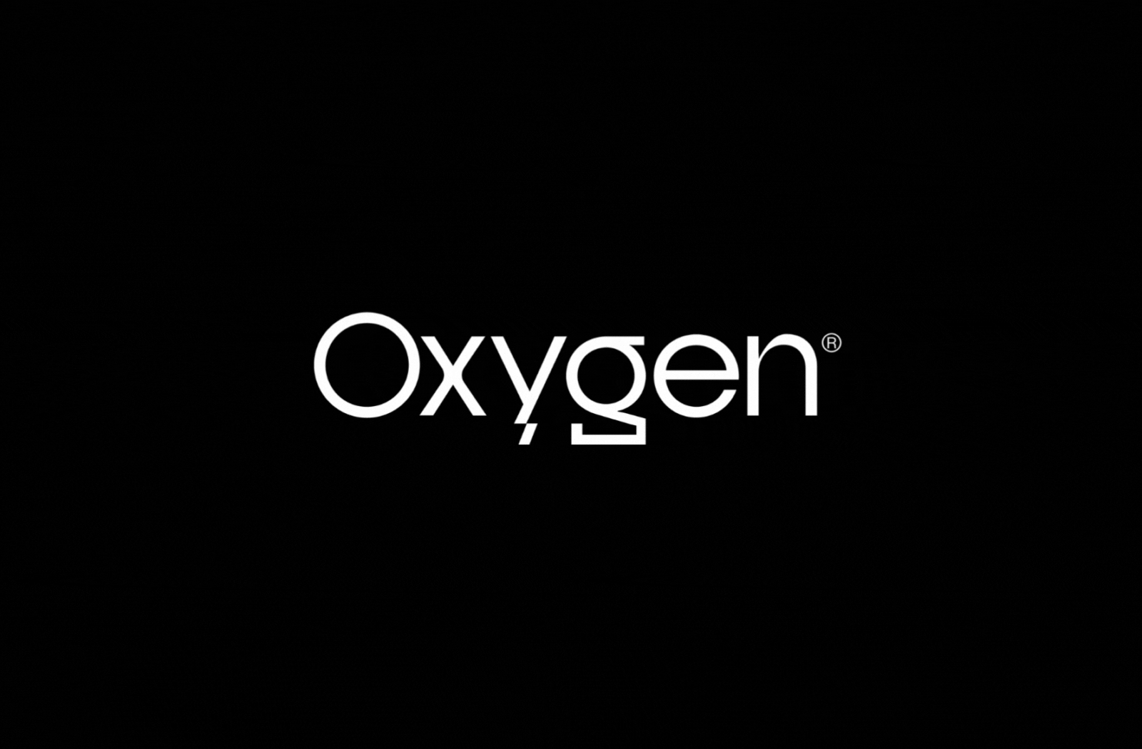 Oxygen Logo Animations black branding dallas designer fitness gif gym identity logo logotype motion o pattern typography visual white workout