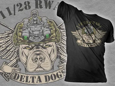Delta Dog Military Helmet With night vision goggles T Shirt, custom t shirt dog t shirt graphic design t shirt t shirt design vector illustration