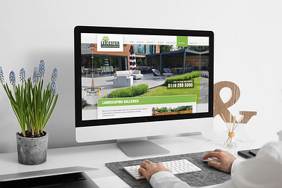 Website Designed for Leicester Landscape Centre logo design responsive web design web design web designer website design wordpress website