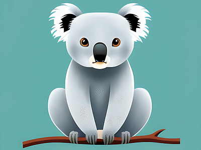Koala illustration animal illustration koala vector
