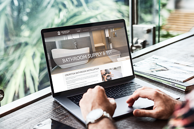Website Design for Cropston Bathrooms web design website design