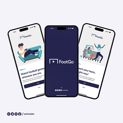 FootGo - UI/UX Case Study football app mobile app design product design ui ui design uidesign uiux uiux design ux