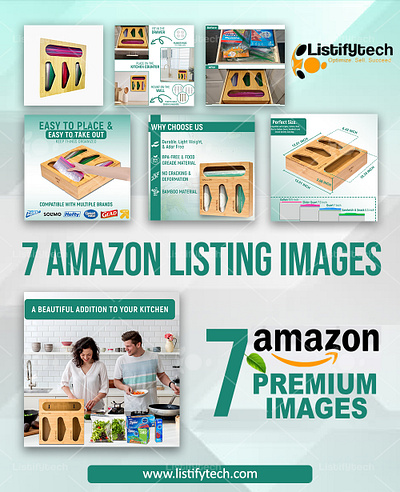 Amazon Product Listing Images Design | ListifyTech amazon amazon ebc amazon listing images amazon product description design ebc enhance brand content illustration listing images