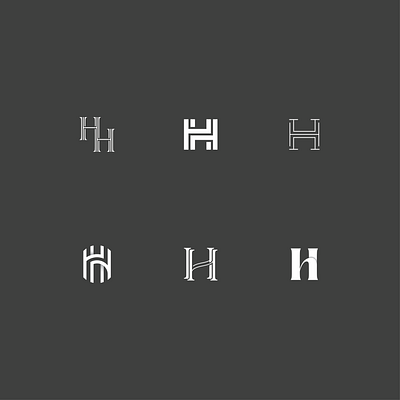 Heritage Hills (HH) Icon Exploration branding icon illustration logo neighborhood real estate