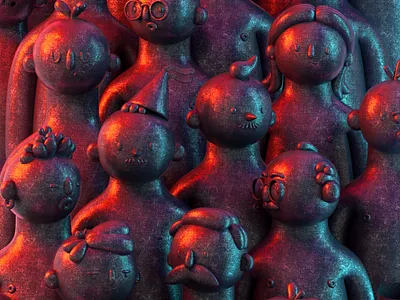 People 3d 3d art 3d illustration blender c4d character design digitalart humans illustration love people person render