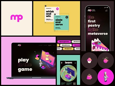 MetaPastry showreel animation best website best website design design illustration interaction live live website livewebsite meta motion motion design pastry reel showreel top website design ui ux web3 website