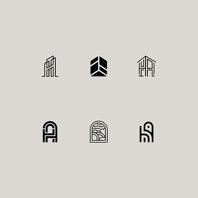 Heritage Hills Apartments Logo Concepts apartments branding concepts icon illustration logo neighborhood real estate