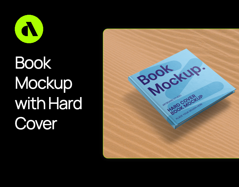 Book Mockup With Hard Cover Square Size artboard studio book book cover book cover design book design book mockup book mockup with hard cover brand identity branding cover design free free book mockup free mockup graphic design mockup mockups publishing